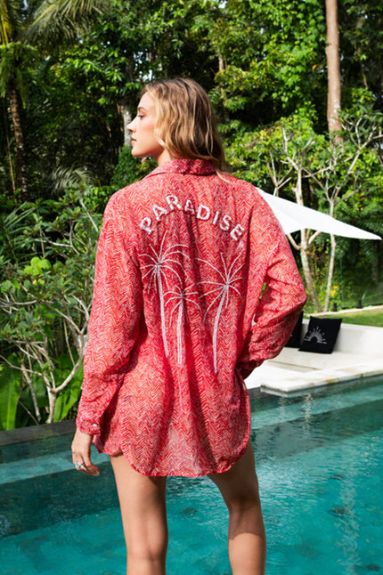 Paradise red shirt