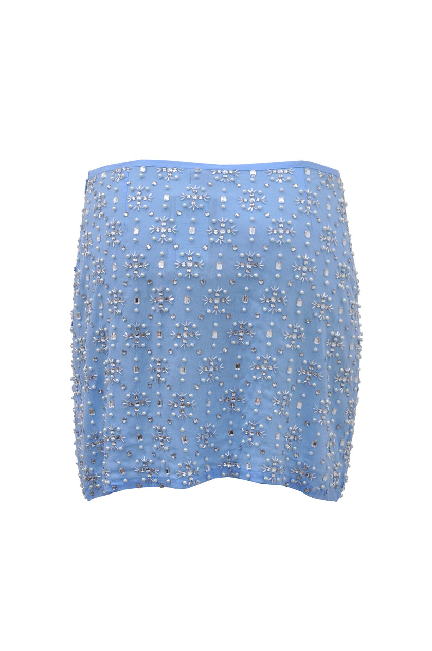 Blue Pearls Skirt