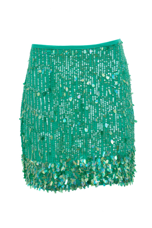 Lunar Skirt Green Emerald