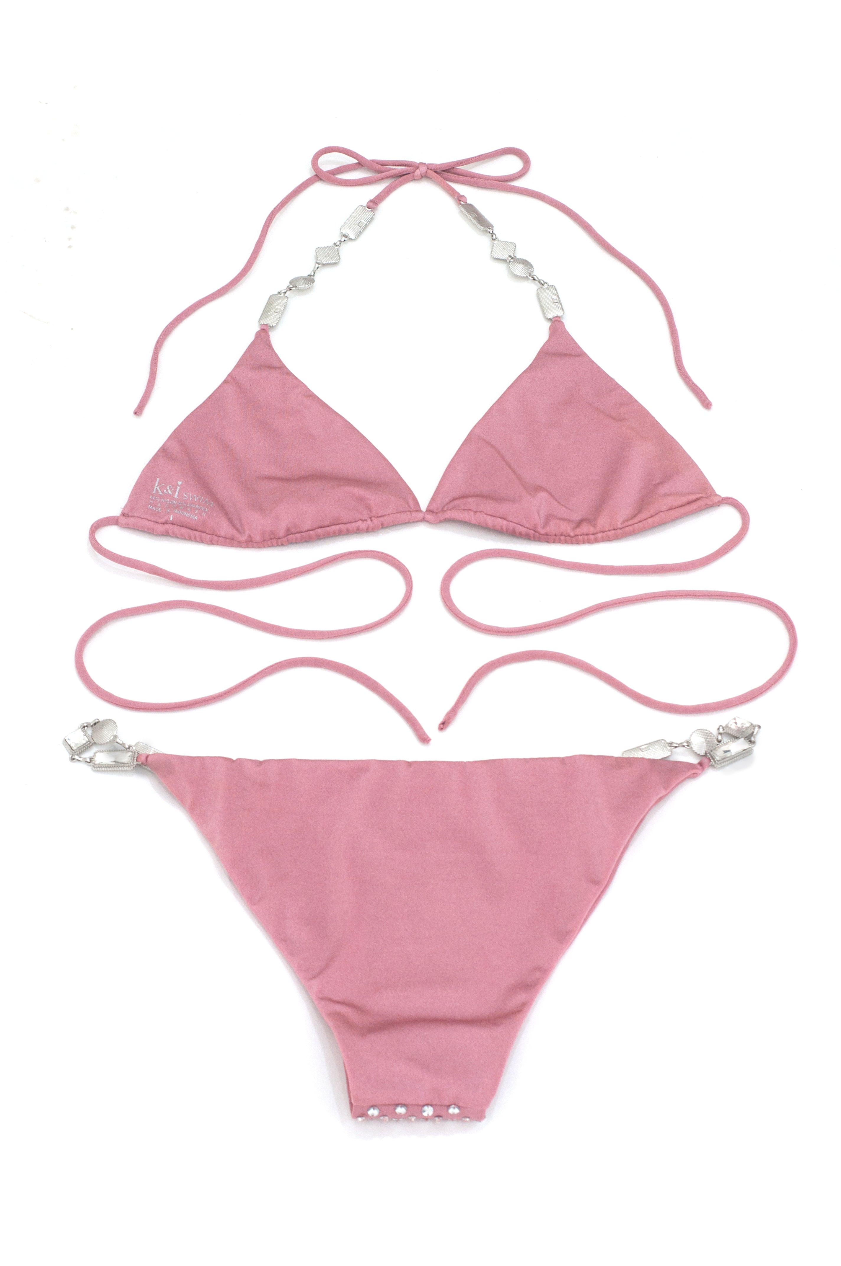 Bikini Chains Crystal pink