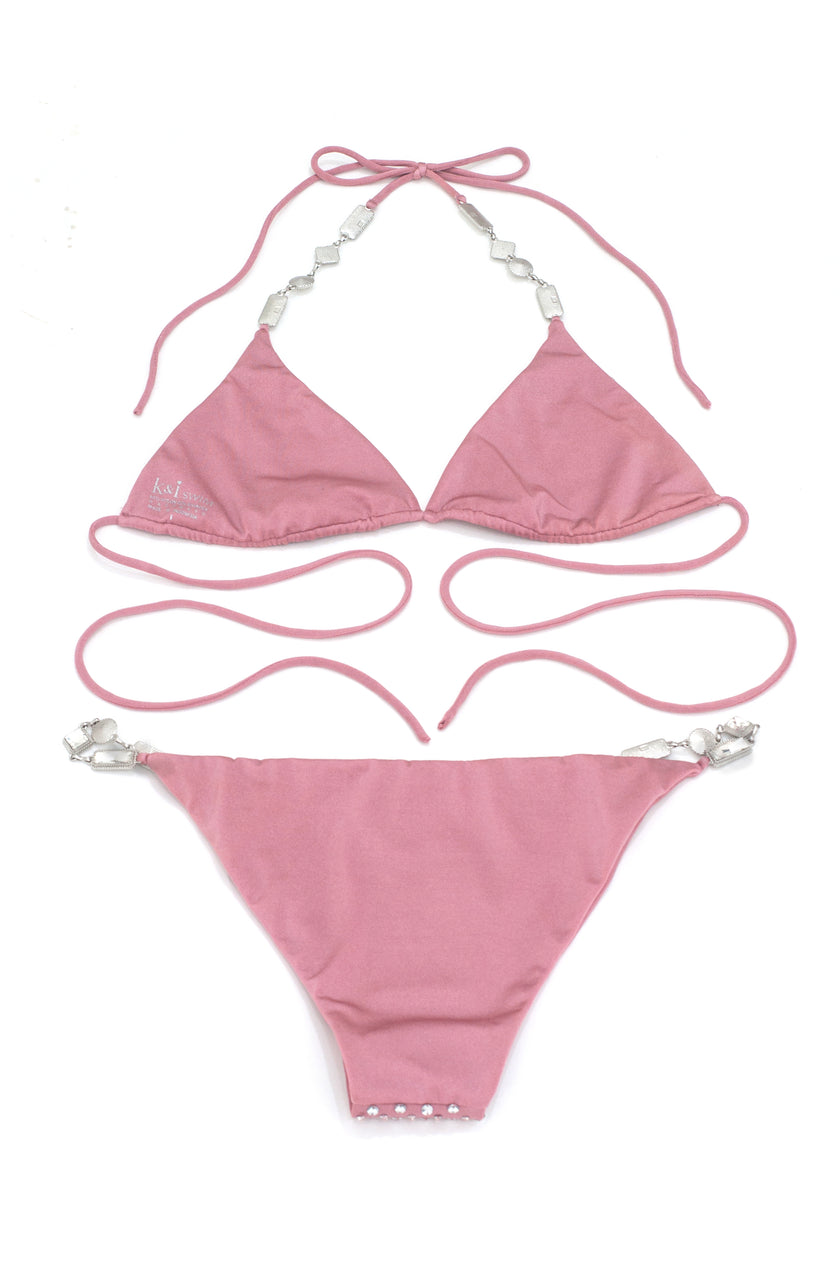 Bikini Chains Crystal pink