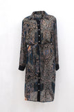 Dress Chemisier Paisley black