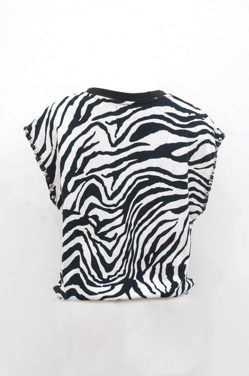 Terry  Zebra T-Shirt