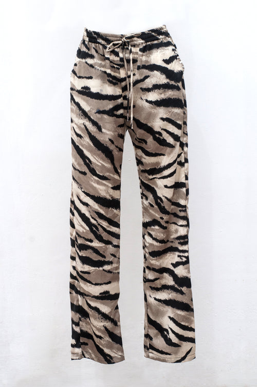 Long Pants Tiger Satin