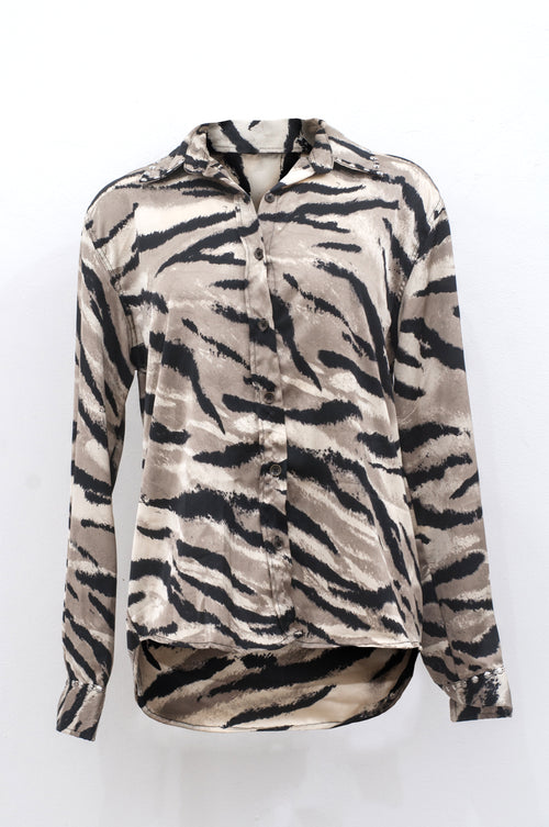 Shirt Tiger Satin