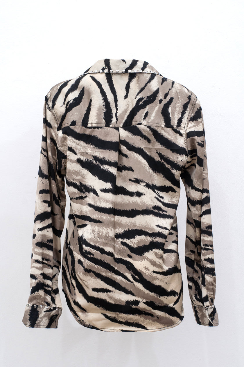 Shirt Tiger Satin