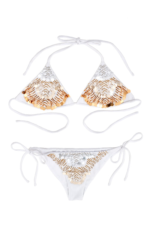 Bikini Gold Digger White