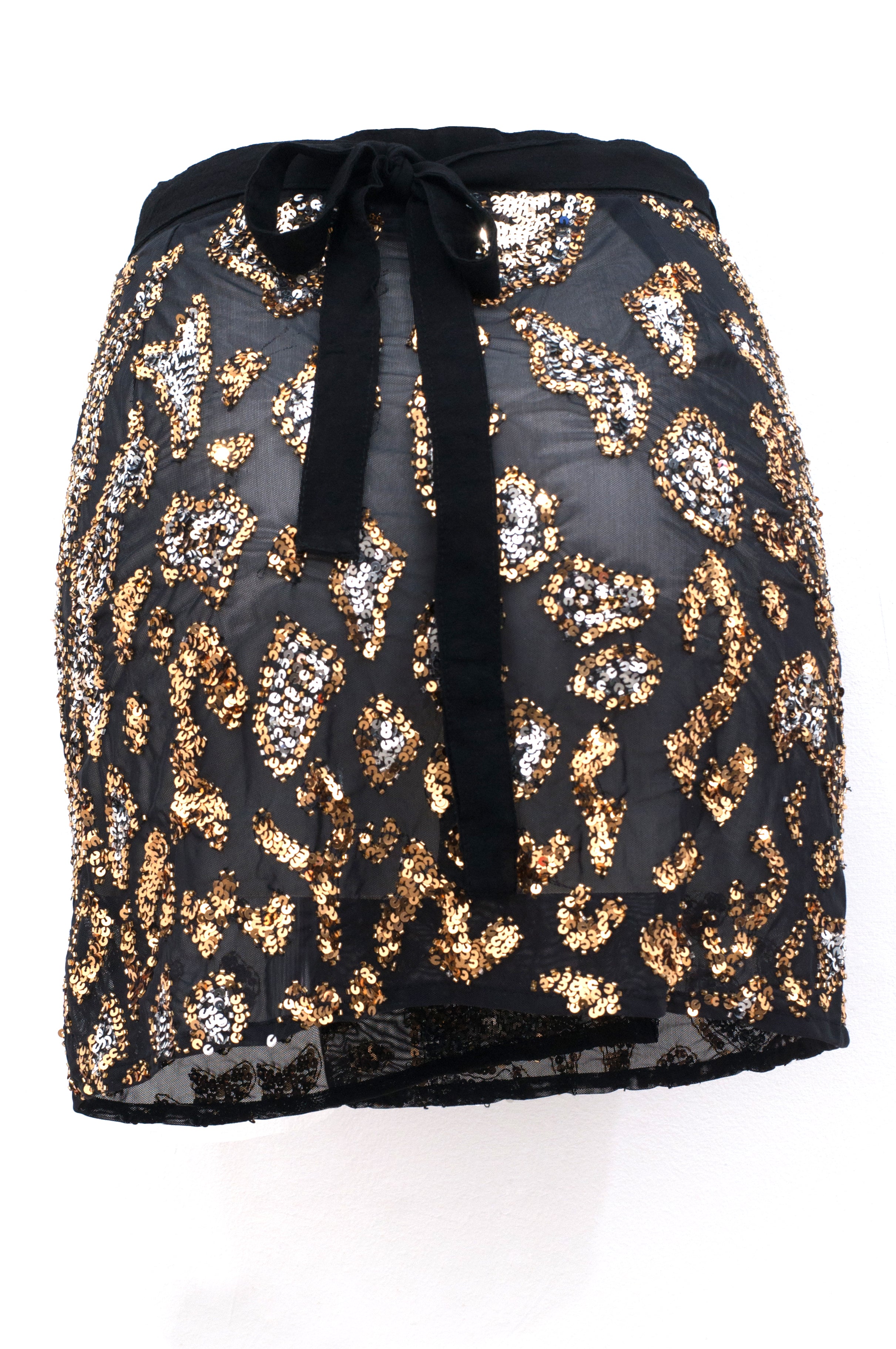 Jaguar wrap skirt