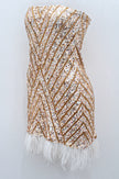 Glow dress Plumes