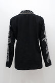 Hibiscus Black Blazer
