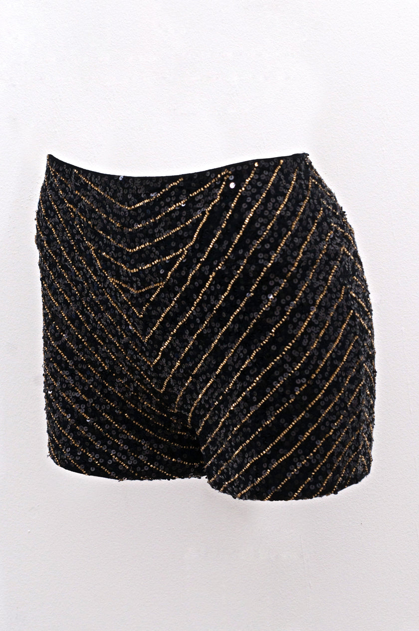 Vivian  Black Shorts