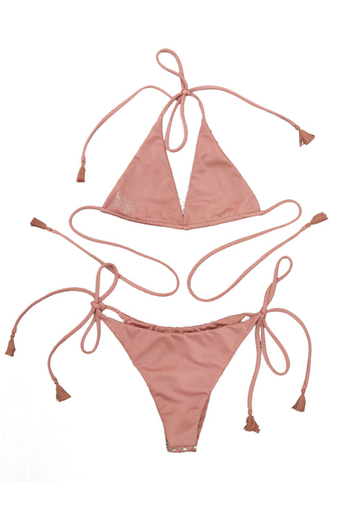 Microkini Crystal Dusty Pink