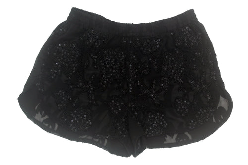 Hot pants lace flower