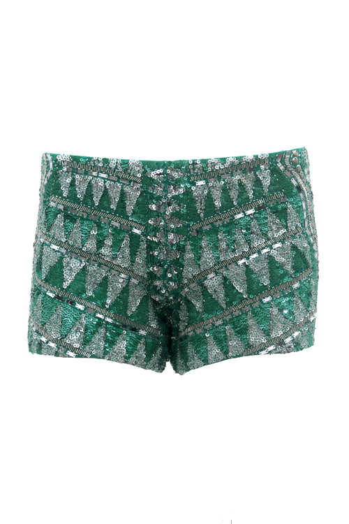 Hot pants Miami green