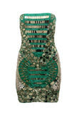 Dress Egypt Emerald green