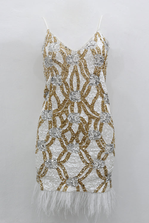 Gold Knot dress