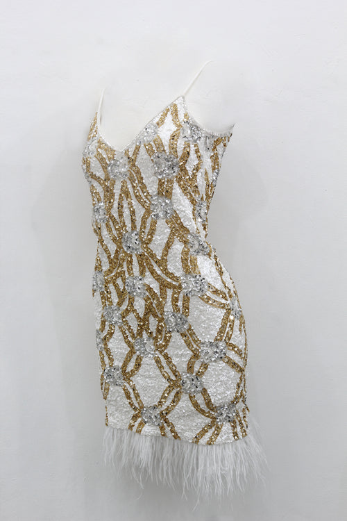 Gold Knot dress