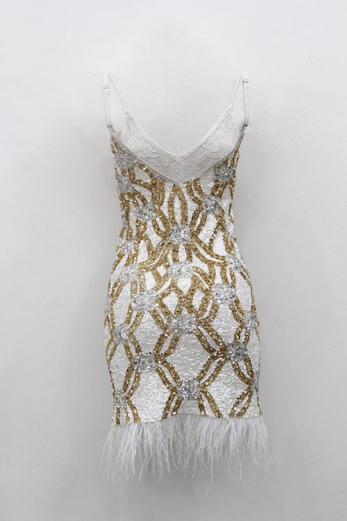 Gold Knot dress