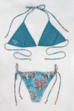 Coral Blue Bikini