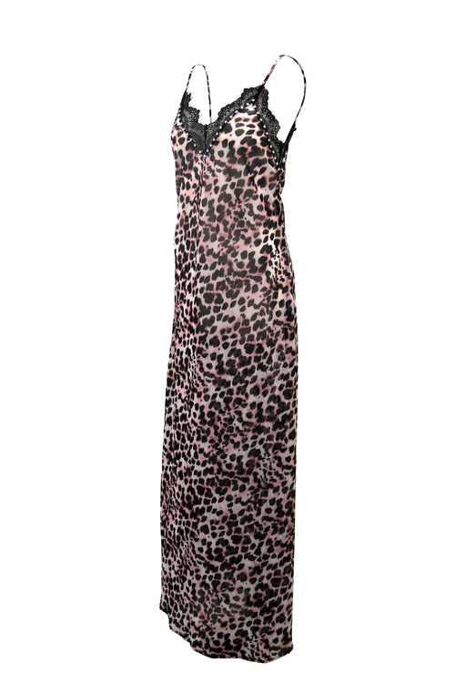 Lingerie dress leo pink
