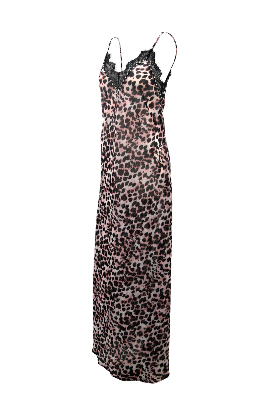 Lingerie dress leo pink