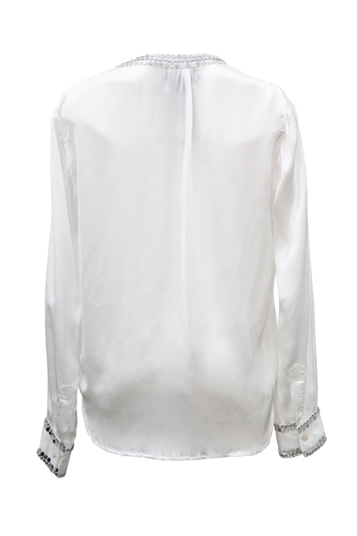Annalise satin blouse