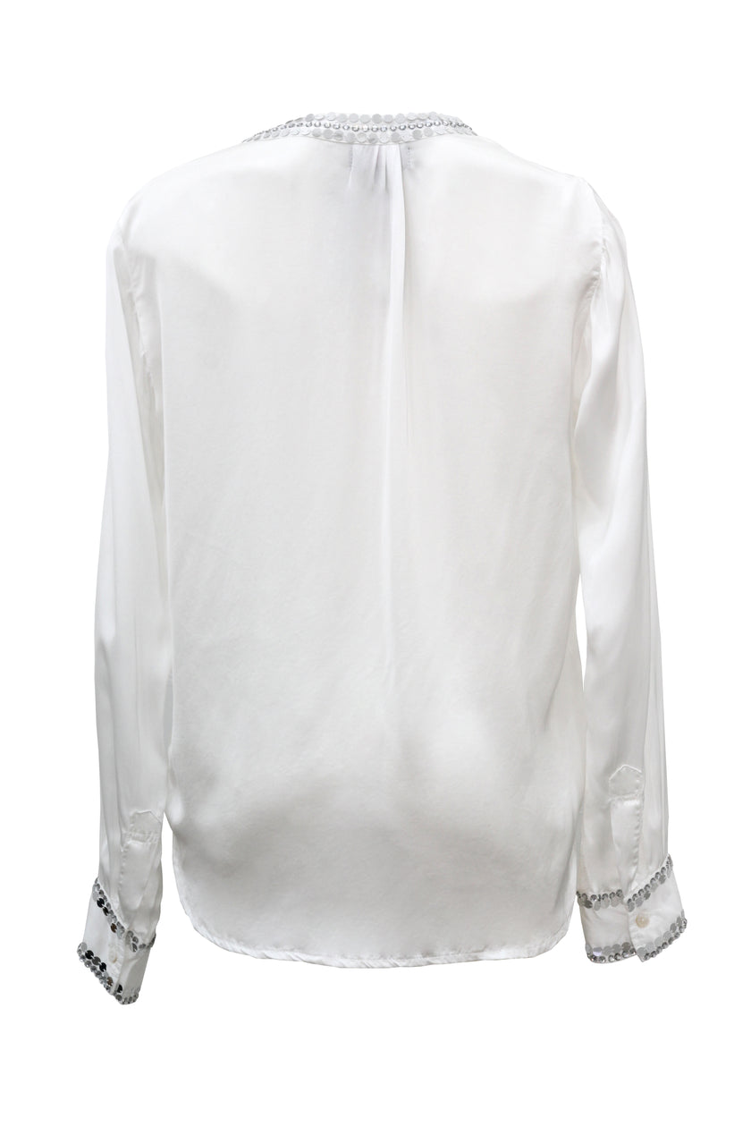Annalise satin blouse