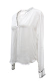 Annalise satin blouse