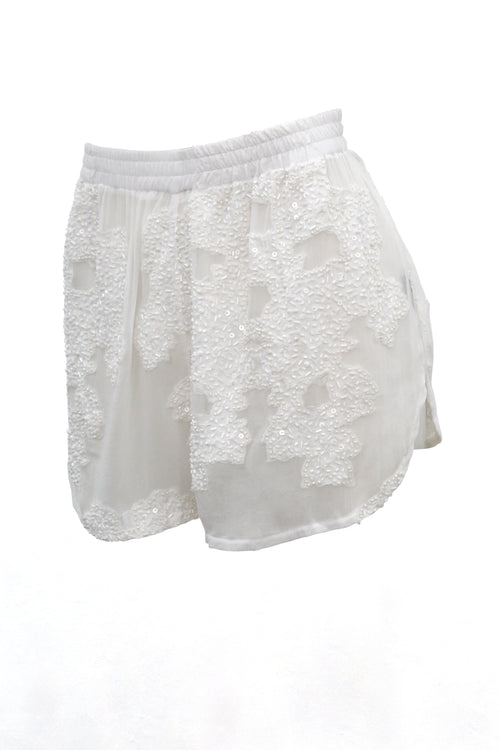 Blossom Beaded shorts