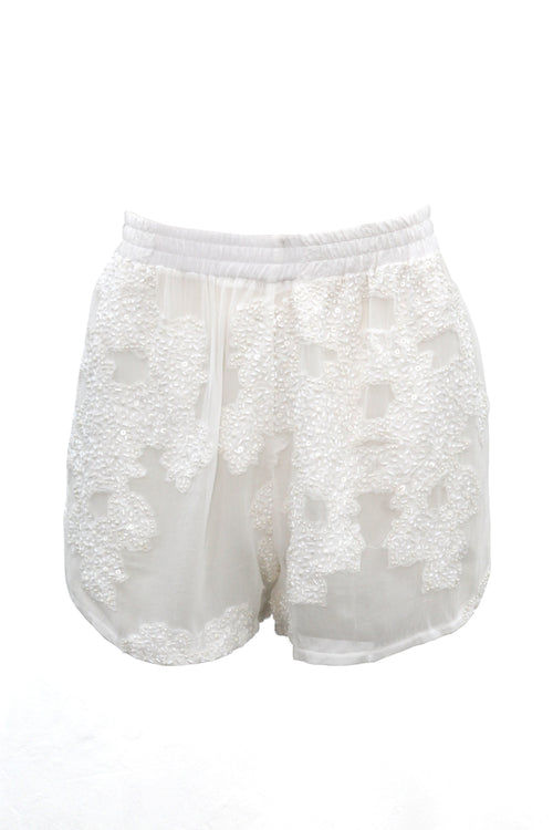 Blossom Beaded shorts