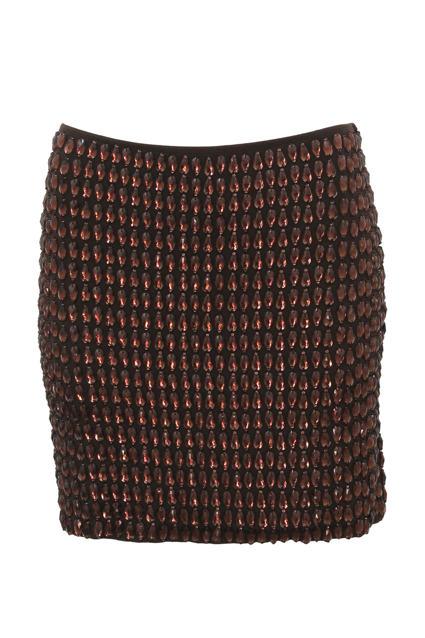 Skirt Jewels brown