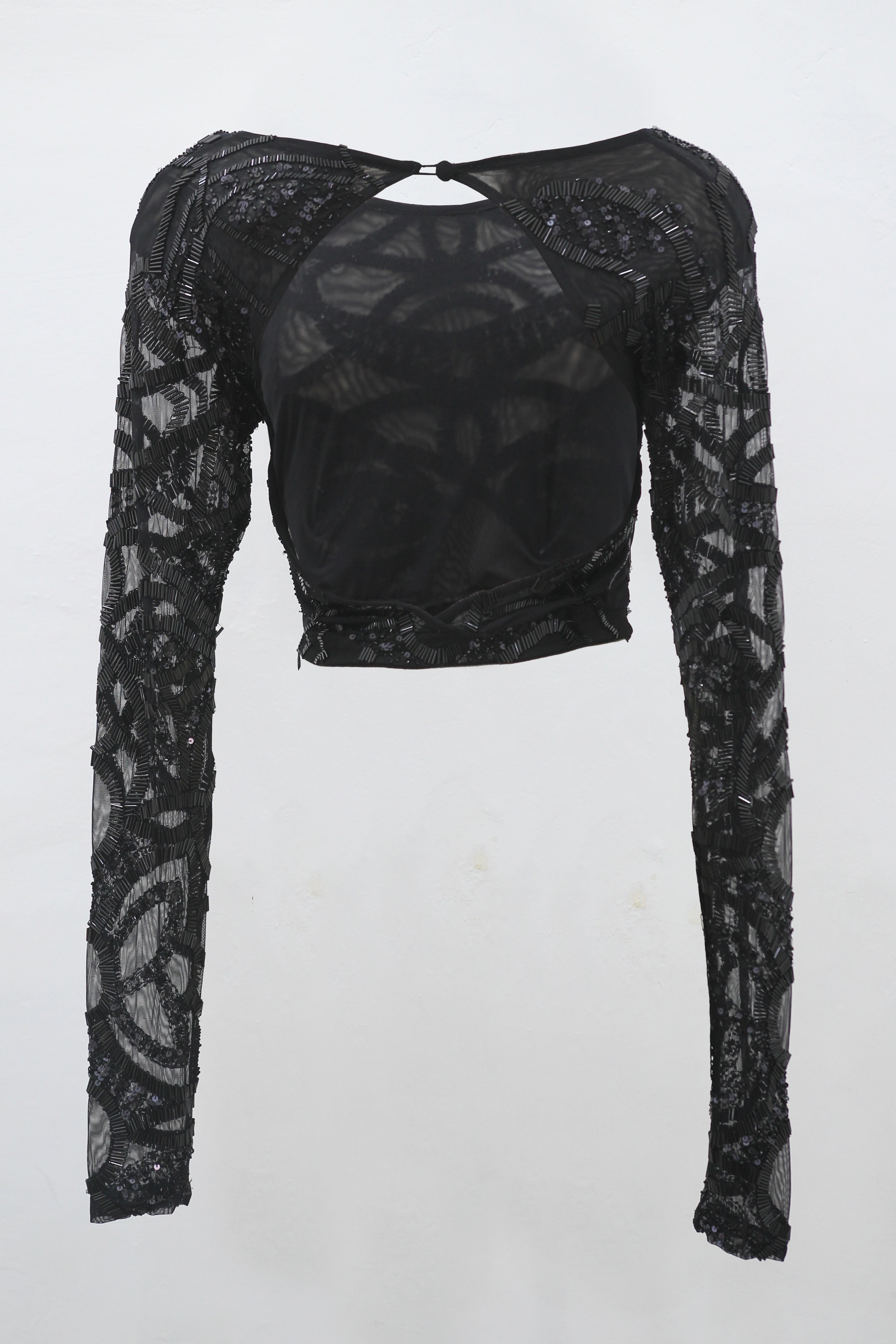 Odessa Crop Top Long Sleeves