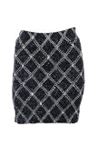 Glam skirt black
