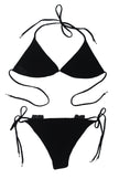 Bikini Flora Black