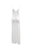 Diamante Slip Dress White