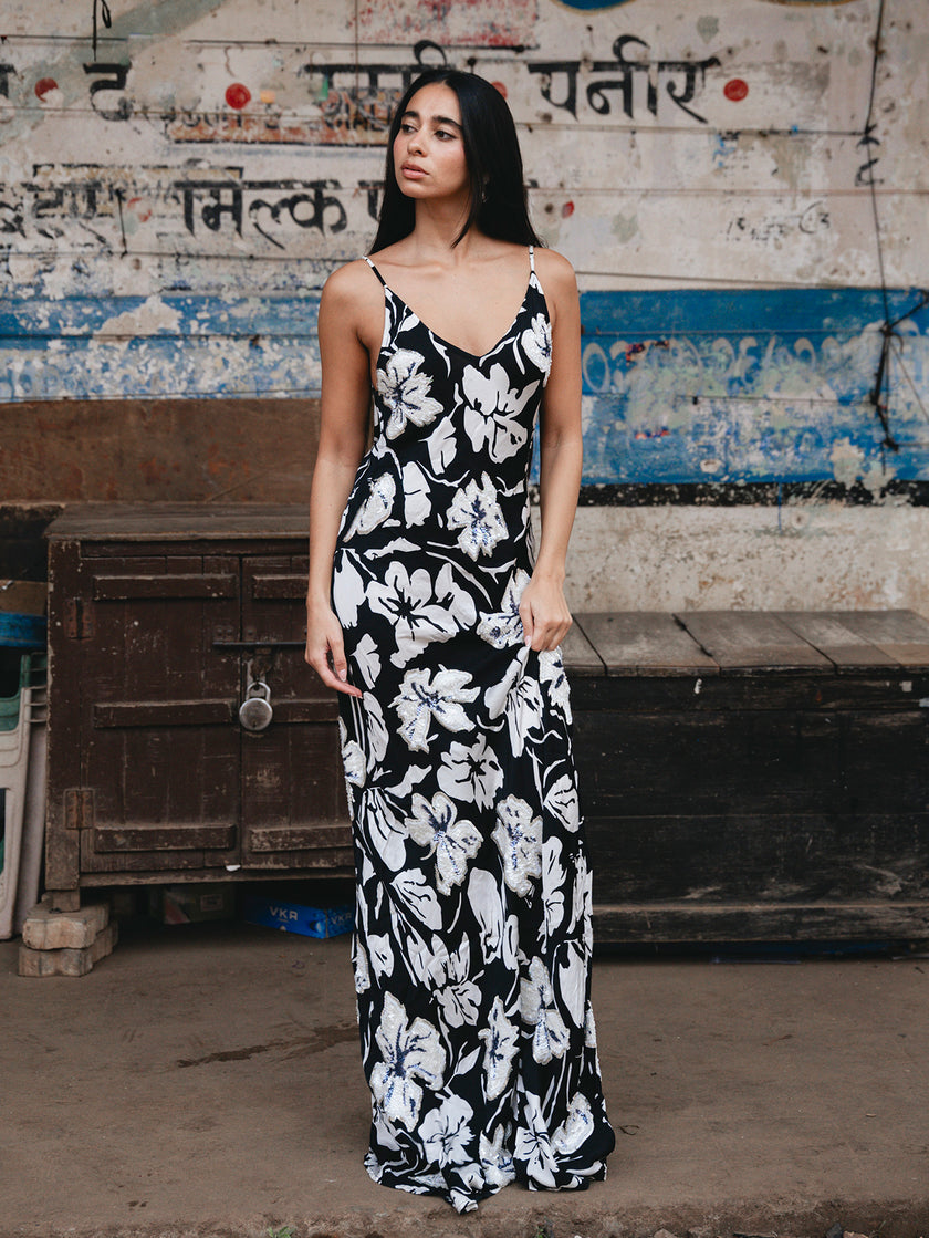 Hibiscus Long dress
