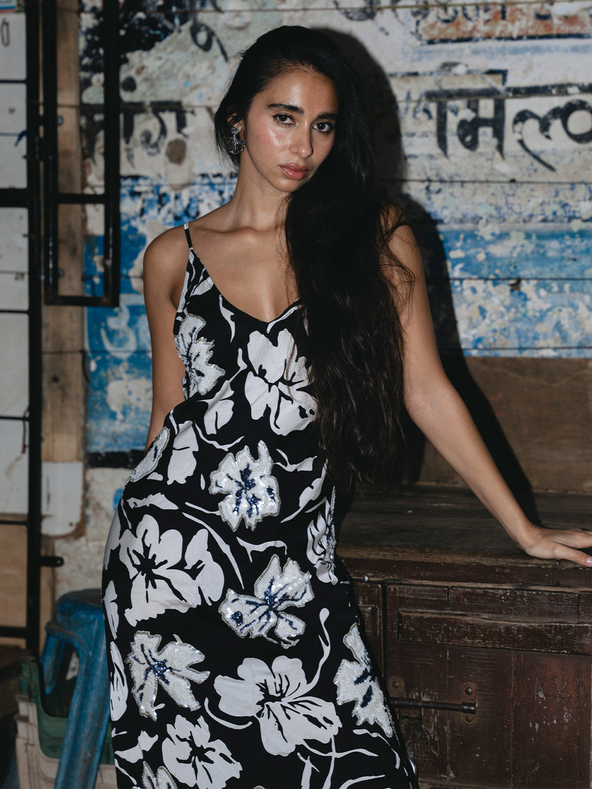 Hibiscus Long dress