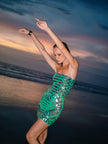 Dress Egypt Emerald green