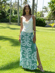 Garden Green Long Skirt