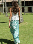 Garden Green Long Skirt