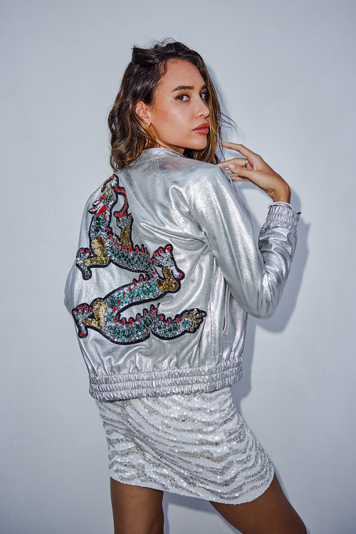 Jacket Dragon Silver