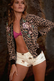 Bomber Roses Animal print