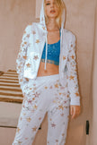 Pants Terry Stars White