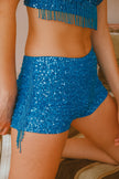 Hot Pants Nassau Blue