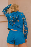 Hot Pants Stars Blue