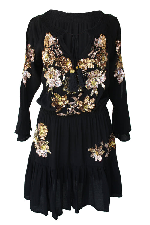 Dress Clover Black