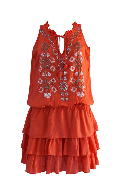 Dress Topaz orange