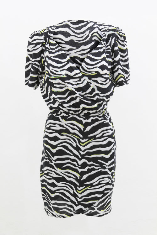 Wrap Dress Animal Print