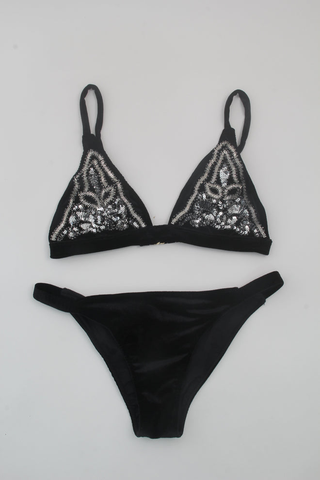 Bikini Ibiza Velour Black