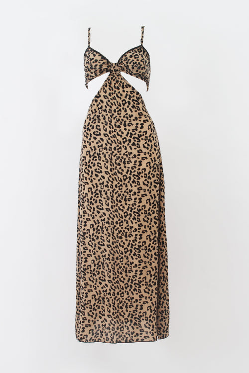 Circe Dress Animal Print